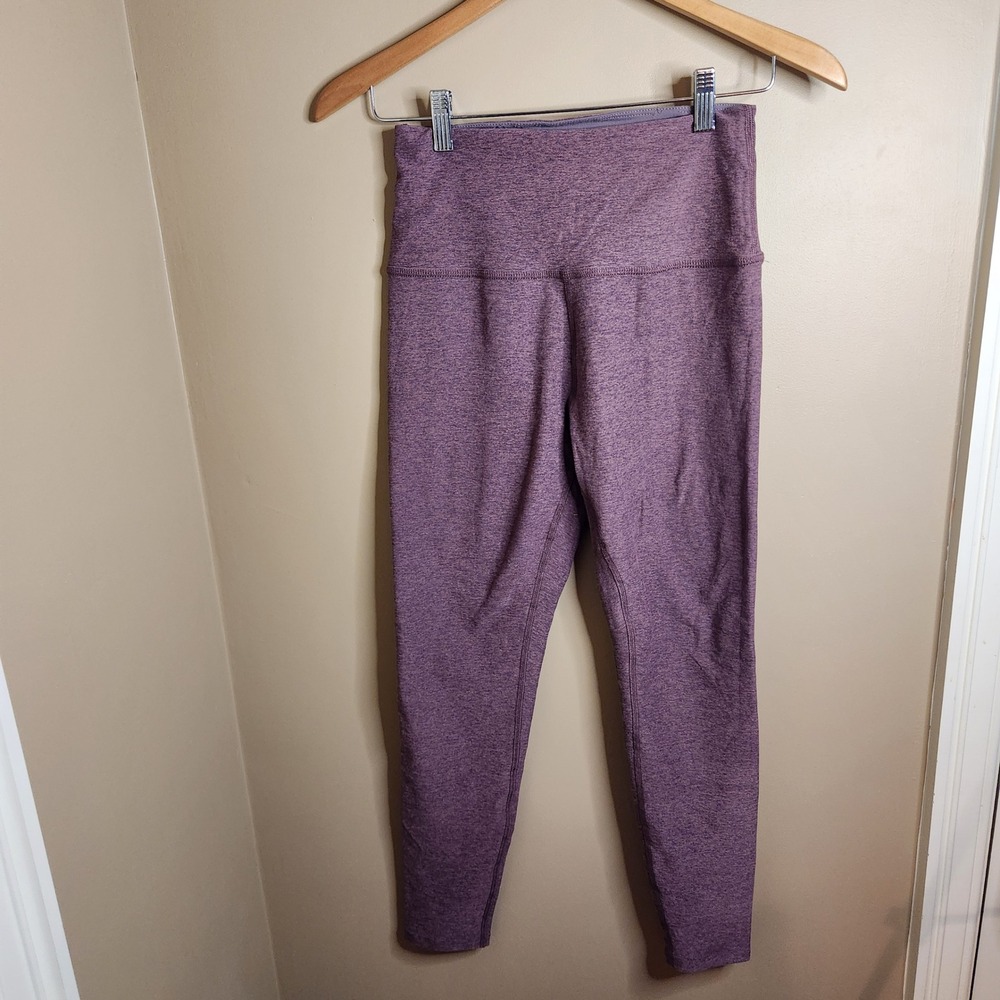Beyond Yoga x Peloton Spacedye High Waisted Leggings Purple Heather Size M